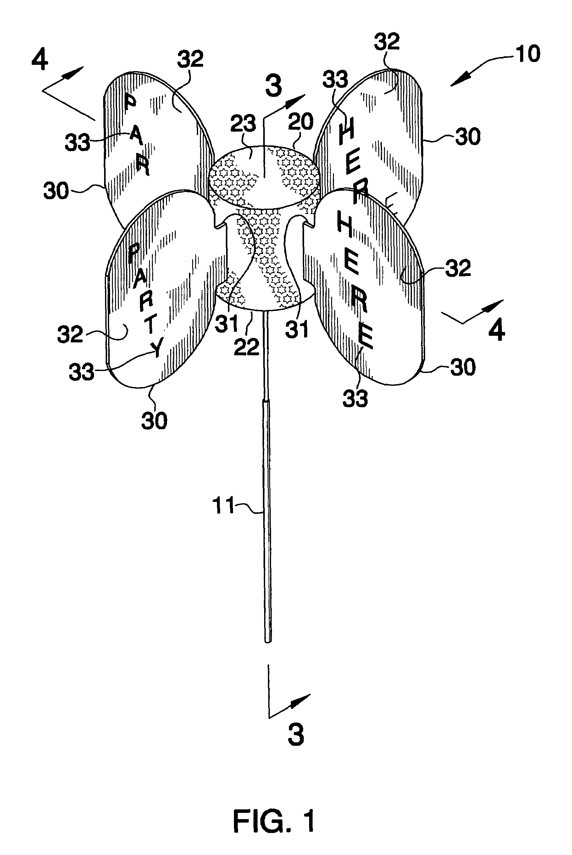 Antenna-mounted sign for vehicles