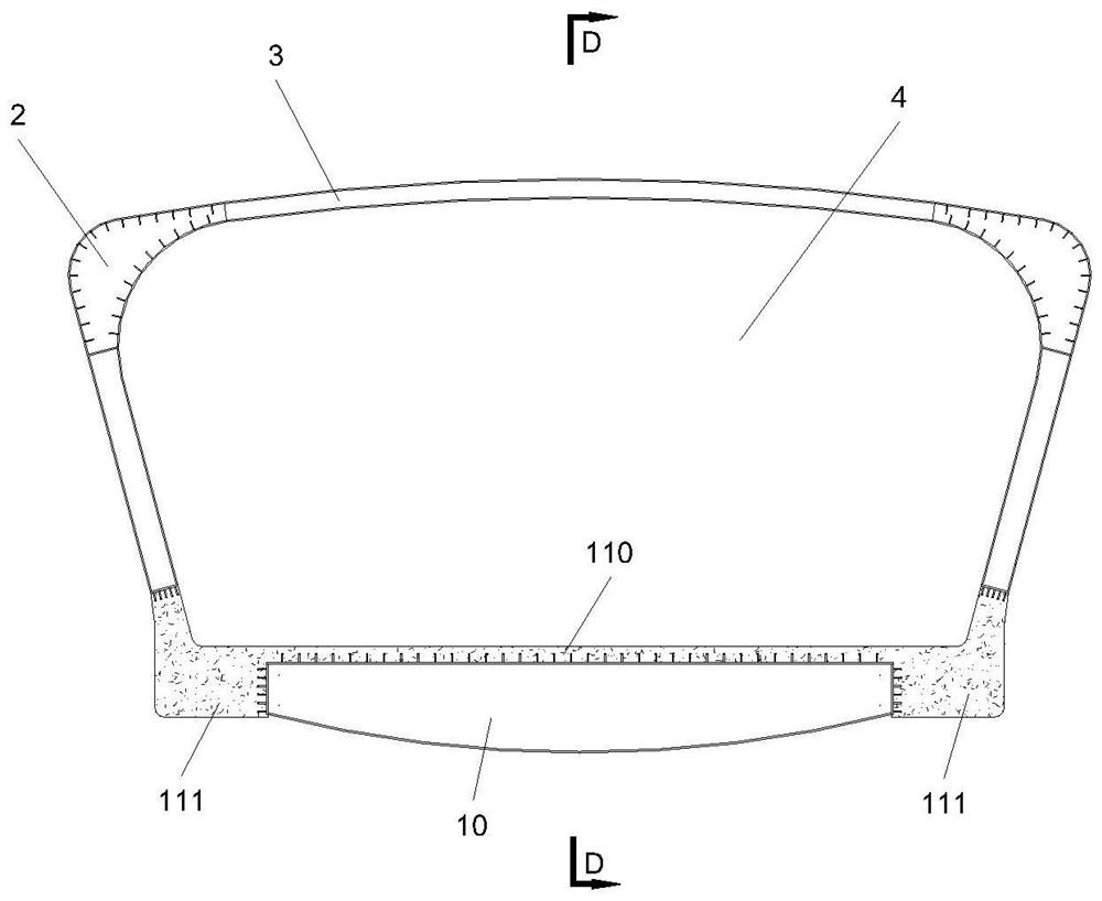 Rail transit steel-concrete composite beam with sound insulation function