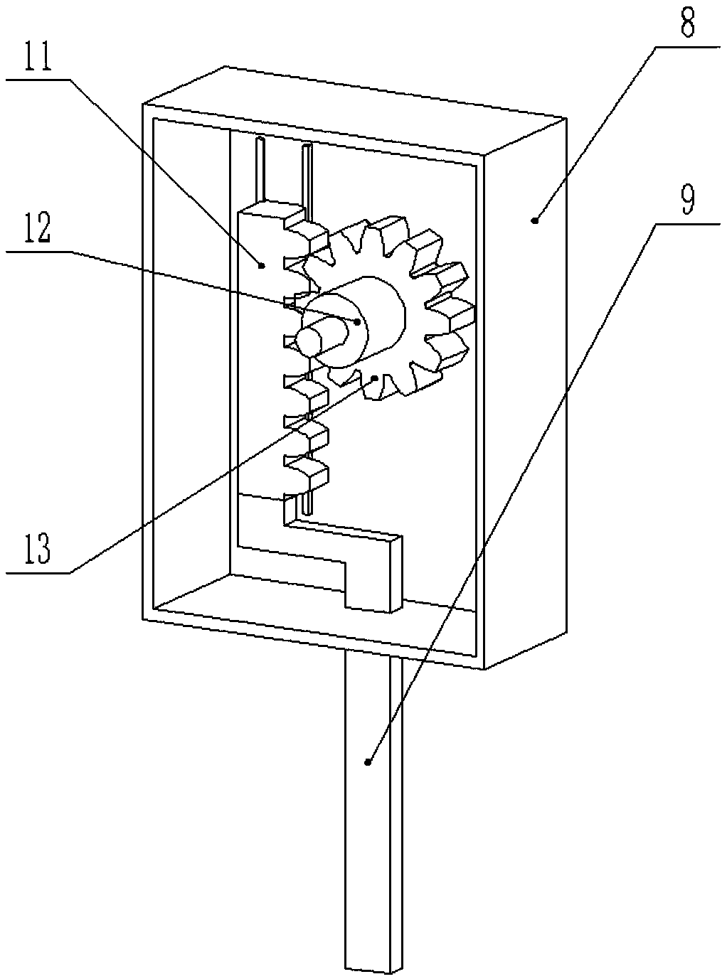 A rain-and-snow-proof device for bicycle