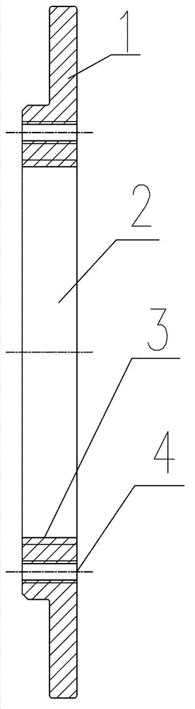 Oil retainer structure of novel three-phase asynchronous motor