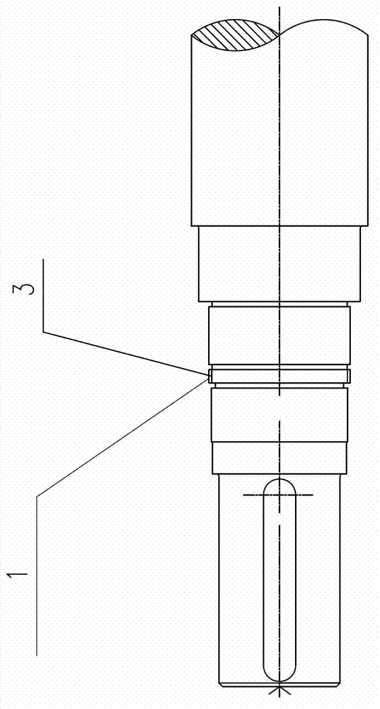 Oil retainer structure of novel three-phase asynchronous motor