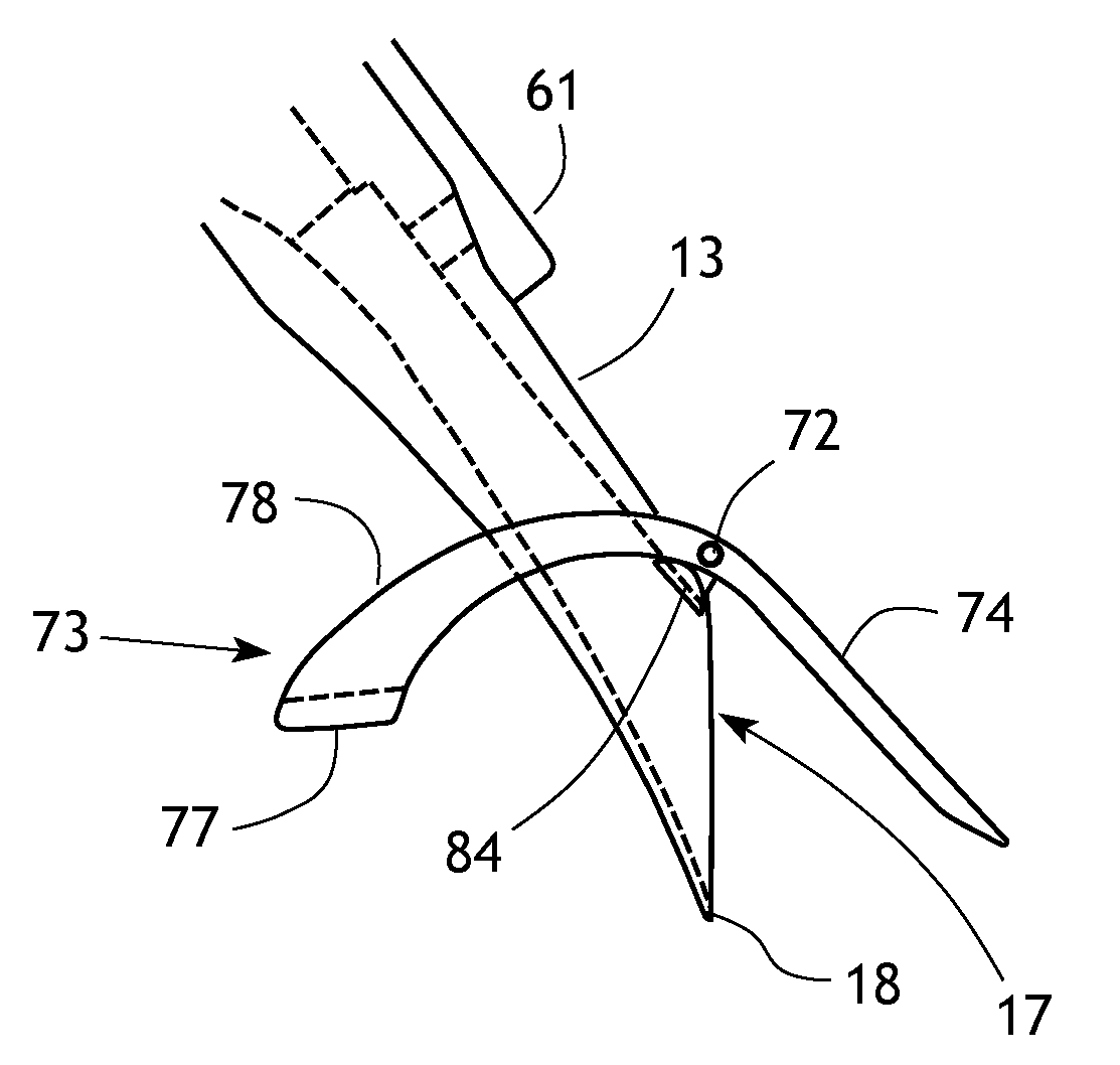 Aerating pouring spout with automatic closure