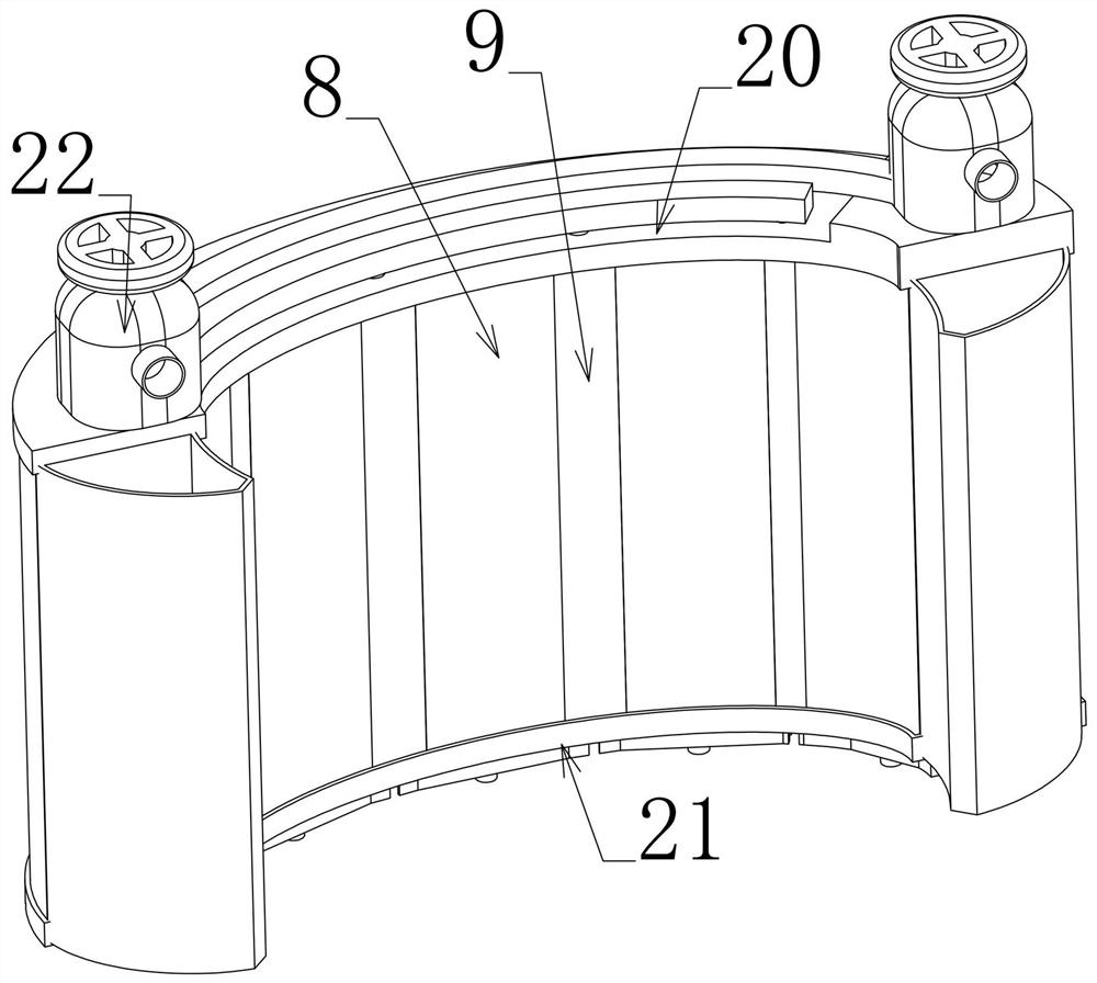 Constant-temperature medicine applying device for gynecological nursing