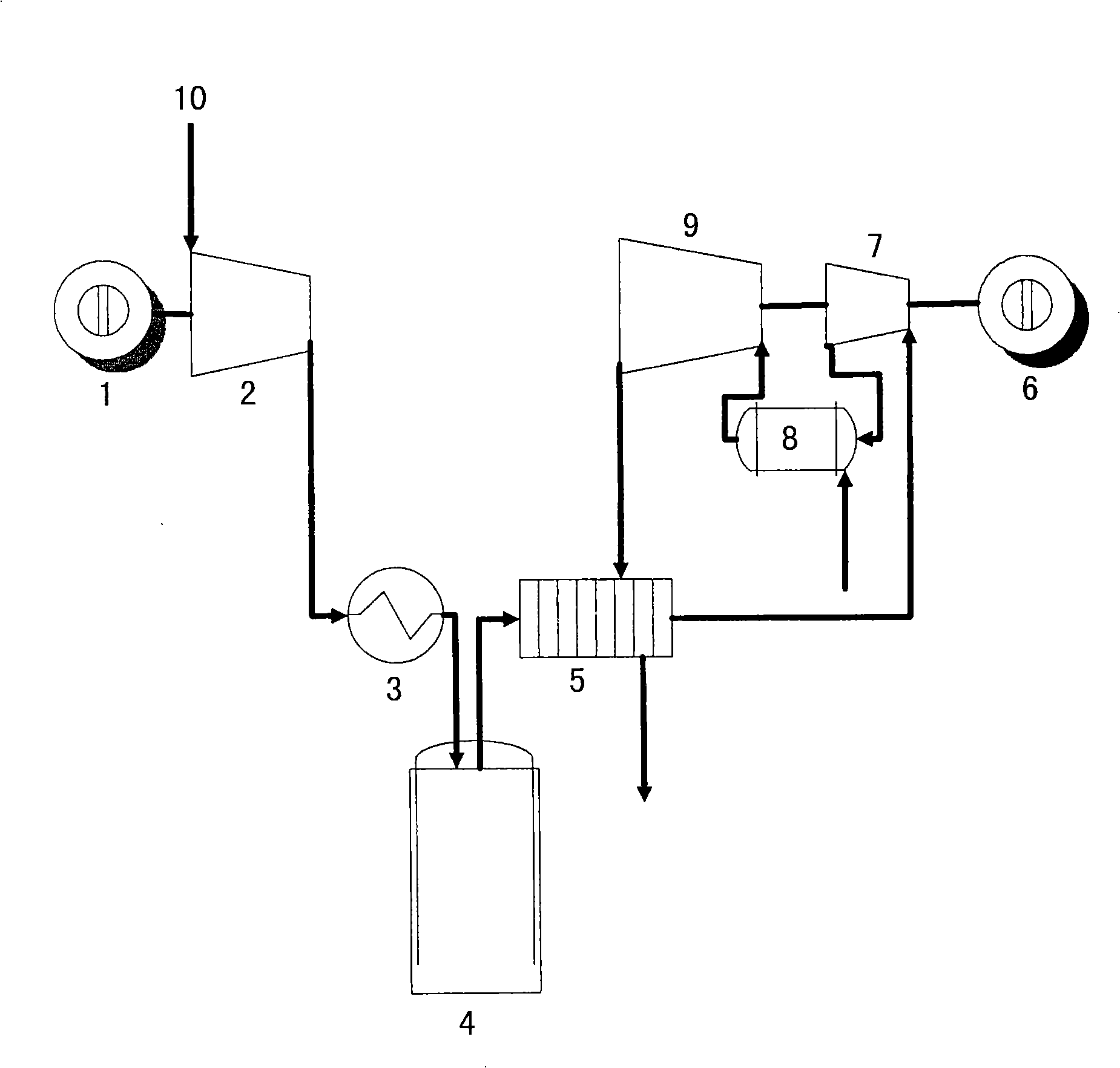 Compressed-air energy-storage system