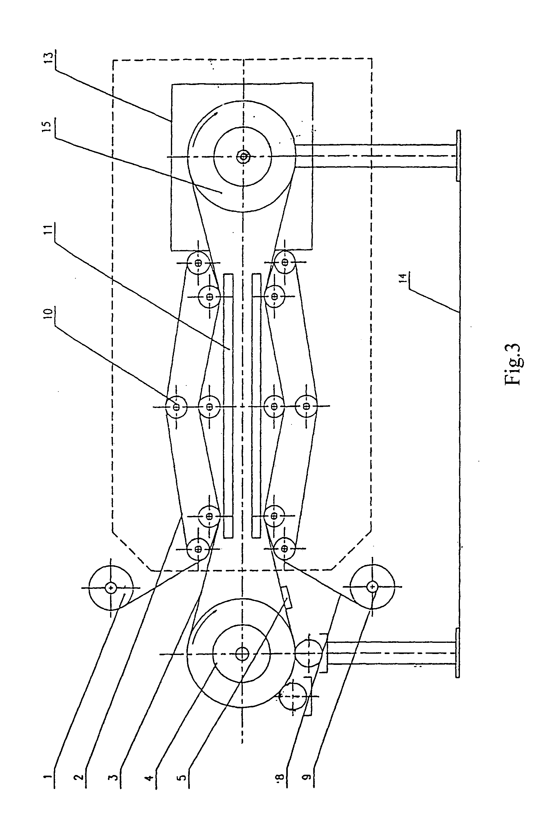 Apparatus for paperless transfer printing and the process thereof