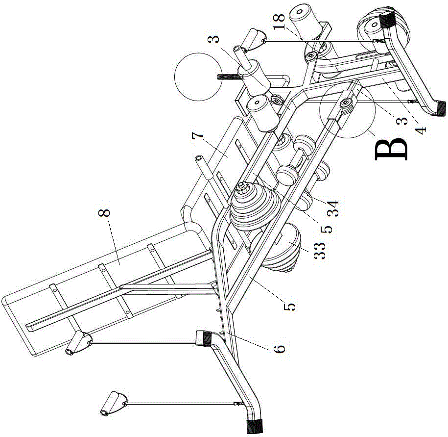 Multi-purpose sit-up board