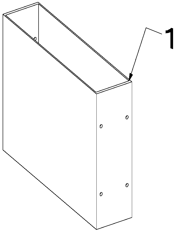 Curved wood member chain plate type steel clamping plate connecting joint and construction method thereof