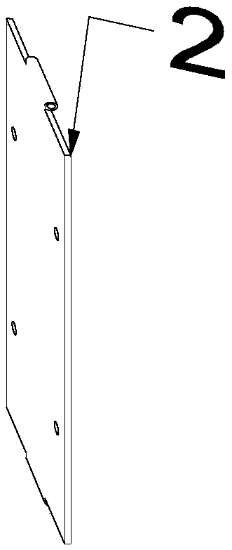 Curved wood member chain plate type steel clamping plate connecting joint and construction method thereof