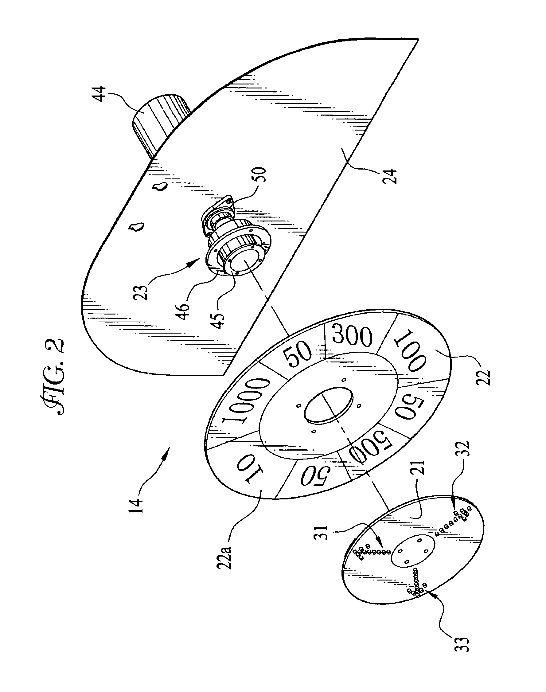 Symbol display device for game machine