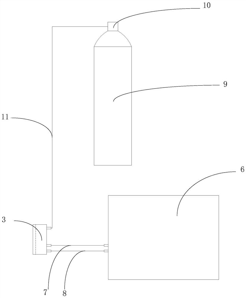 Box beam welding device and box beam welding manufacturing method