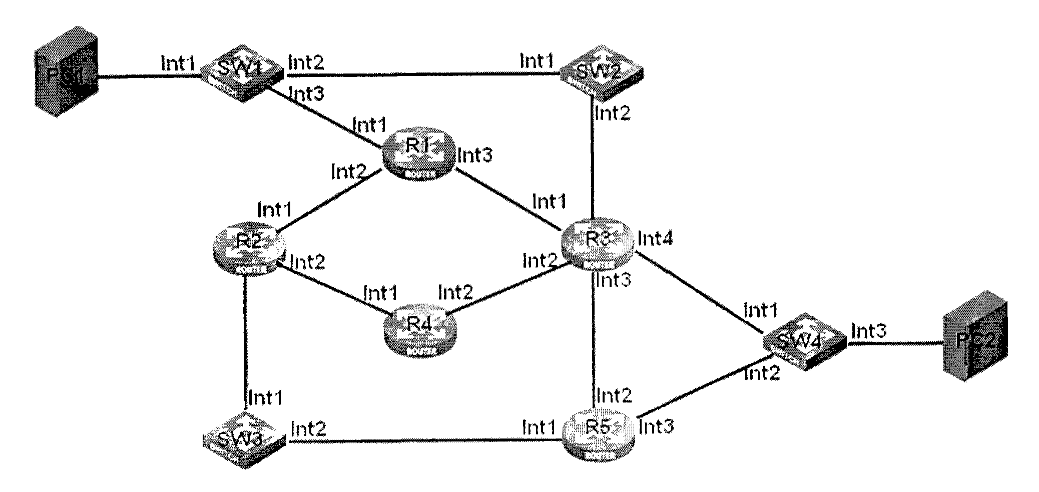 Method and device for flow path discovery and fault fast positioning