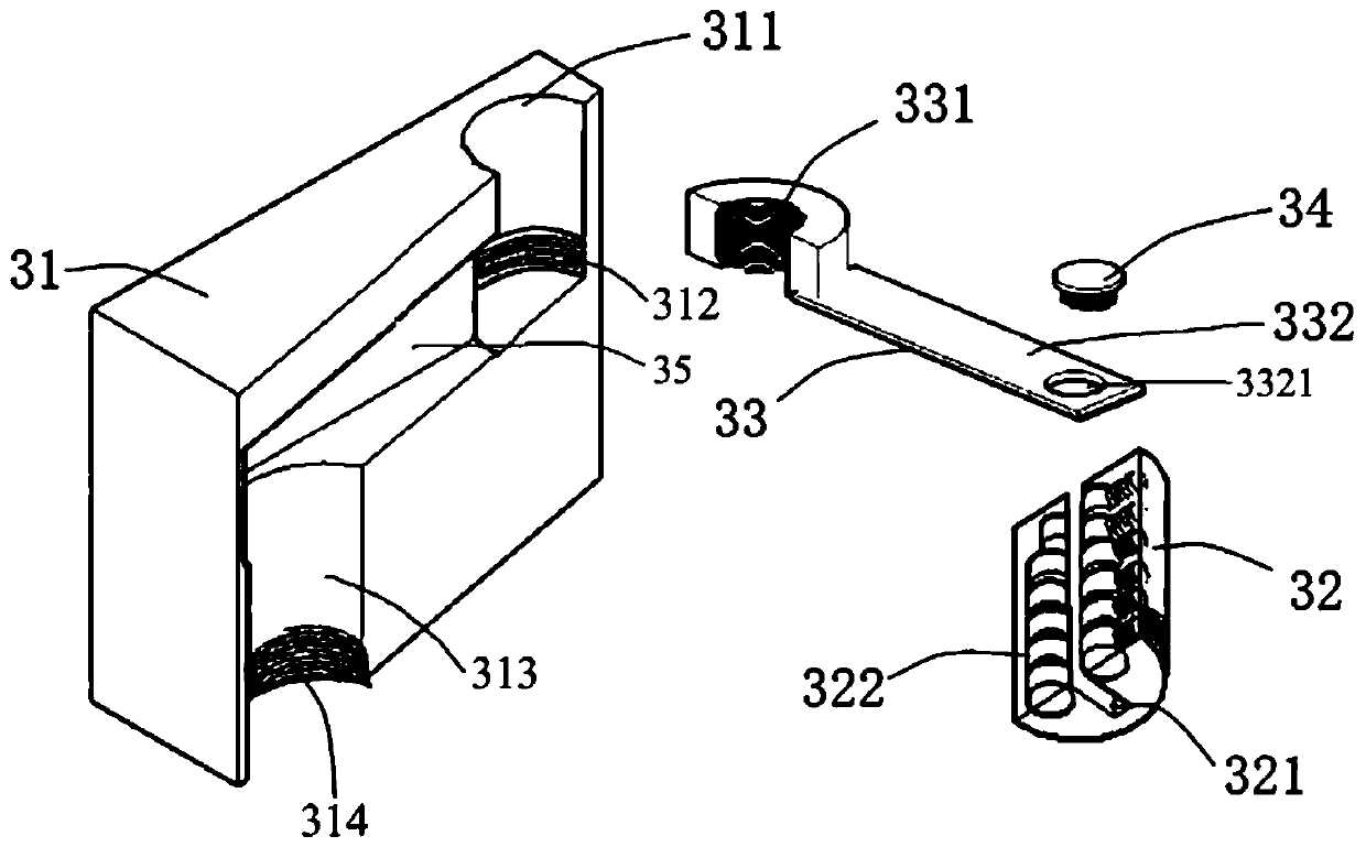 Antitheft side pressure lock bolt for solar photovoltaic panel bracket and using method thereof