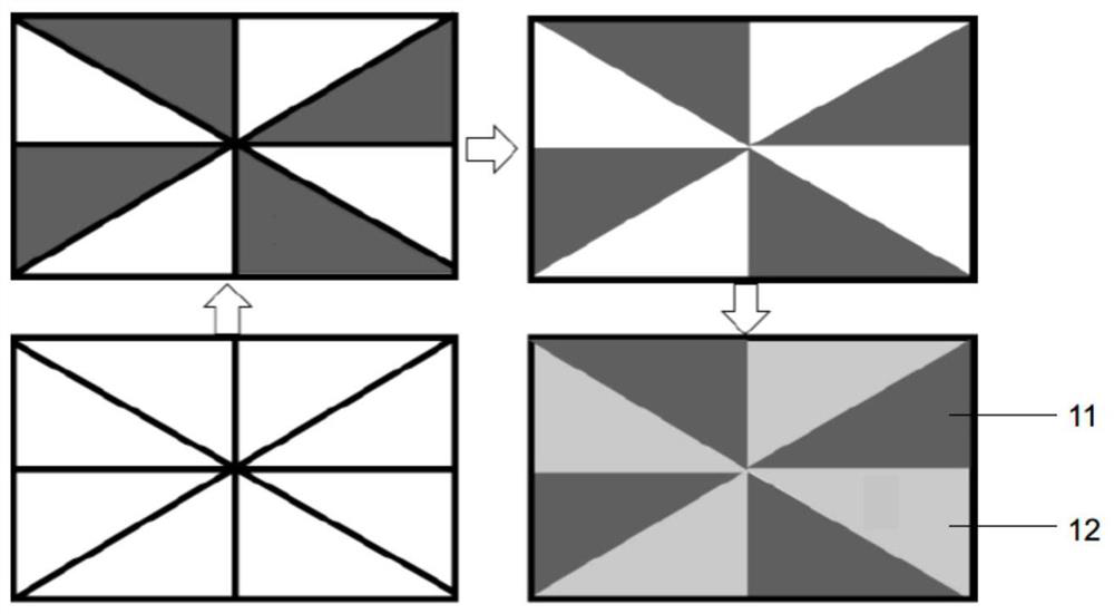 A self-propelled anti-icing material based on modulus patterning and its preparation method