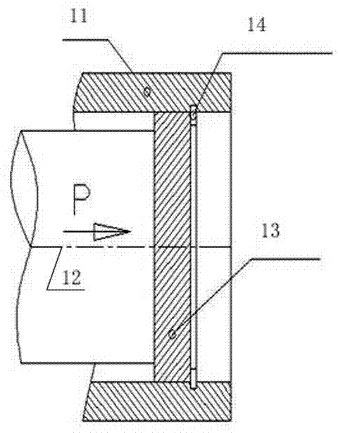 Heavy loading shaft push device for hole