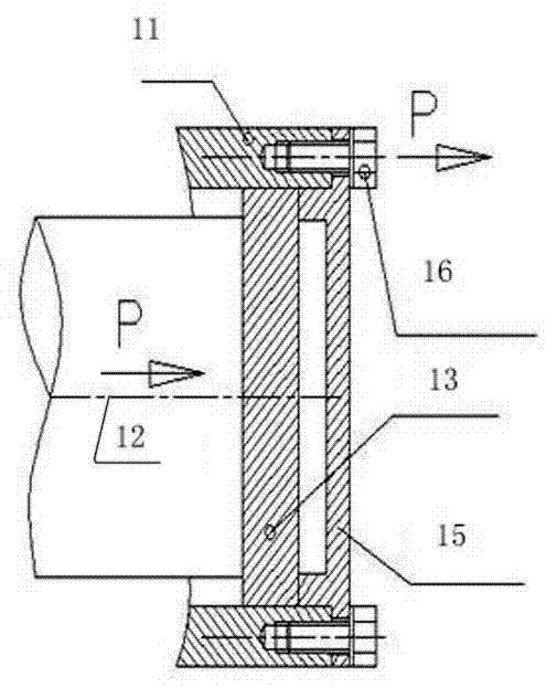 Heavy loading shaft push device for hole