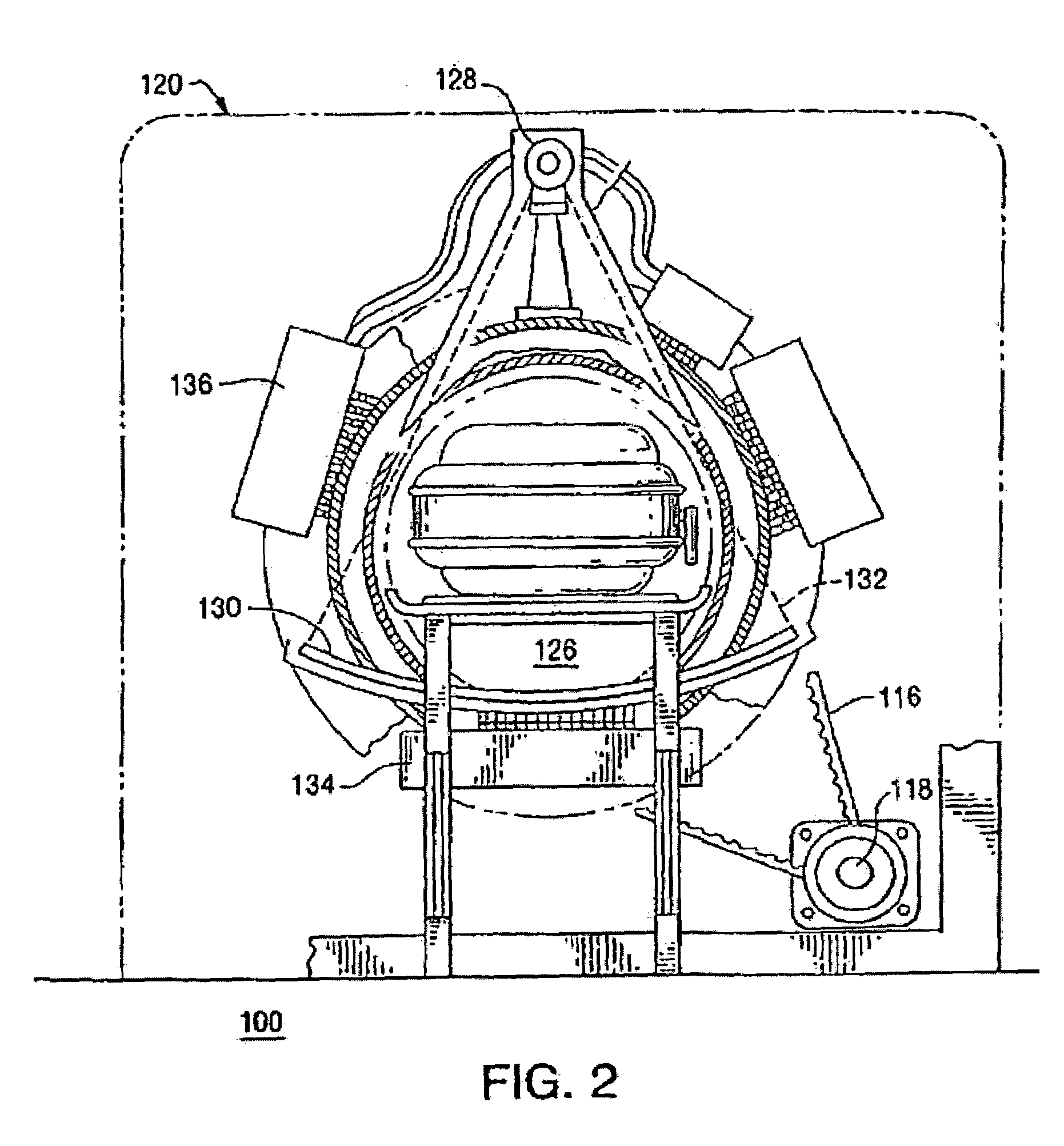 Method of and system for stabilizing high voltage power supply voltages in multi-energy computed tomography