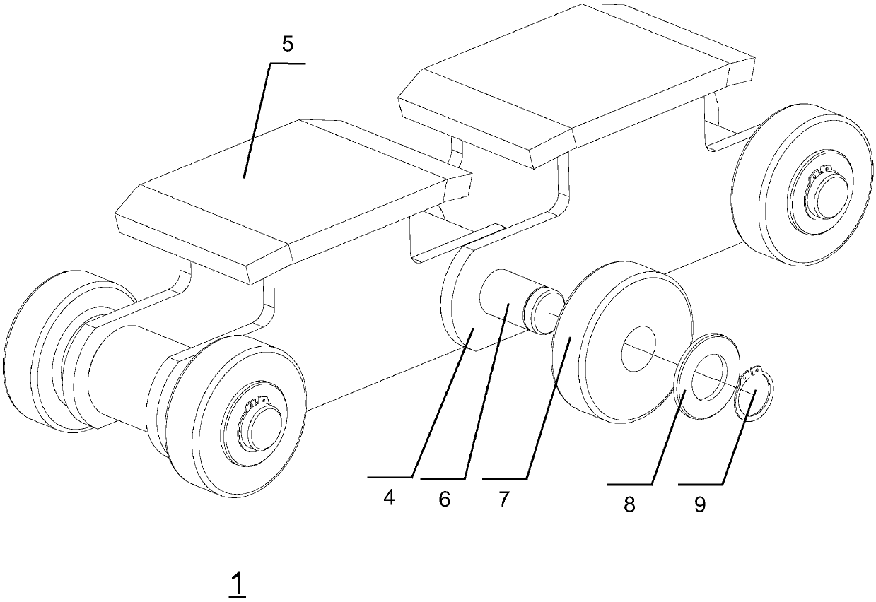 Automatic oiling device for conveying chains of transverse moving rack