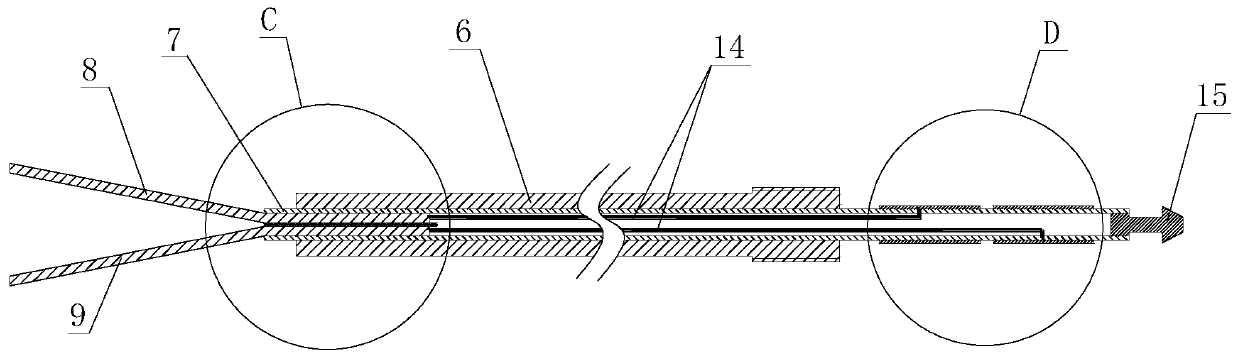 Detachable bipolar electrocoagulation forceps