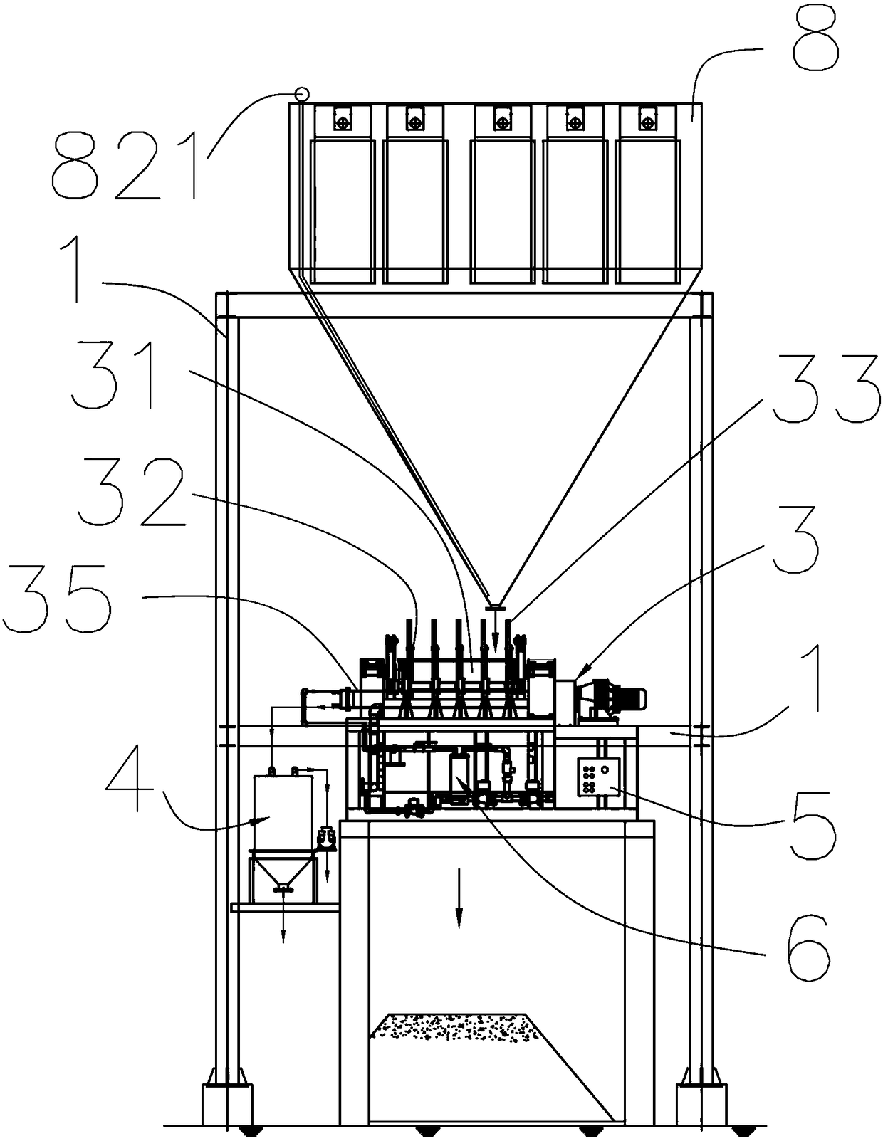 Nano ceramic filter device and application technology thereof