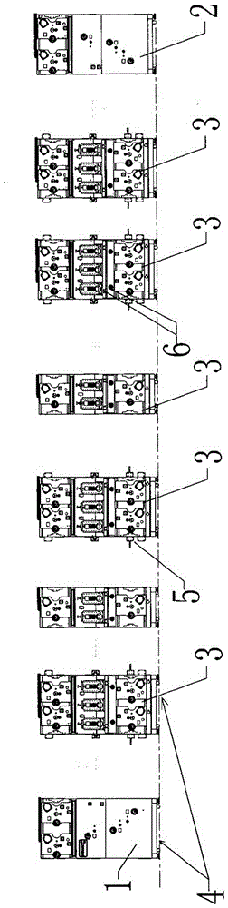 Modular round cutter die-cutting machine