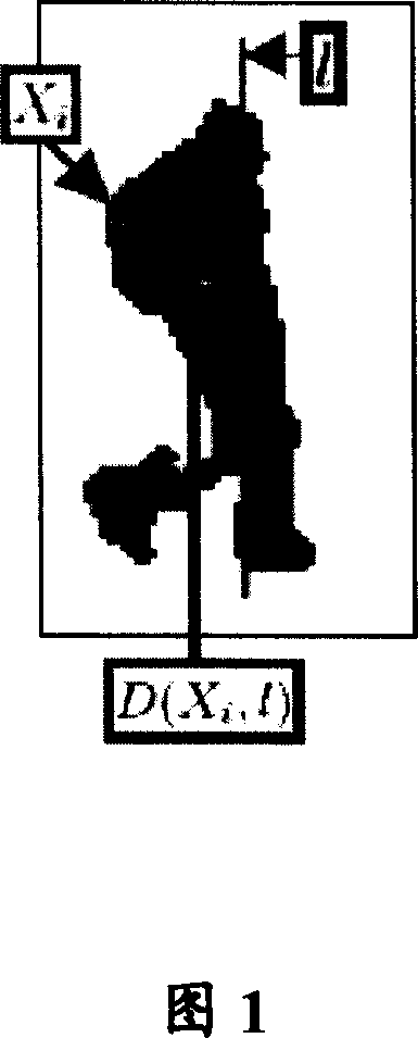 Pedestrian tracting method based on principal axis marriage under multiple vedio cameras