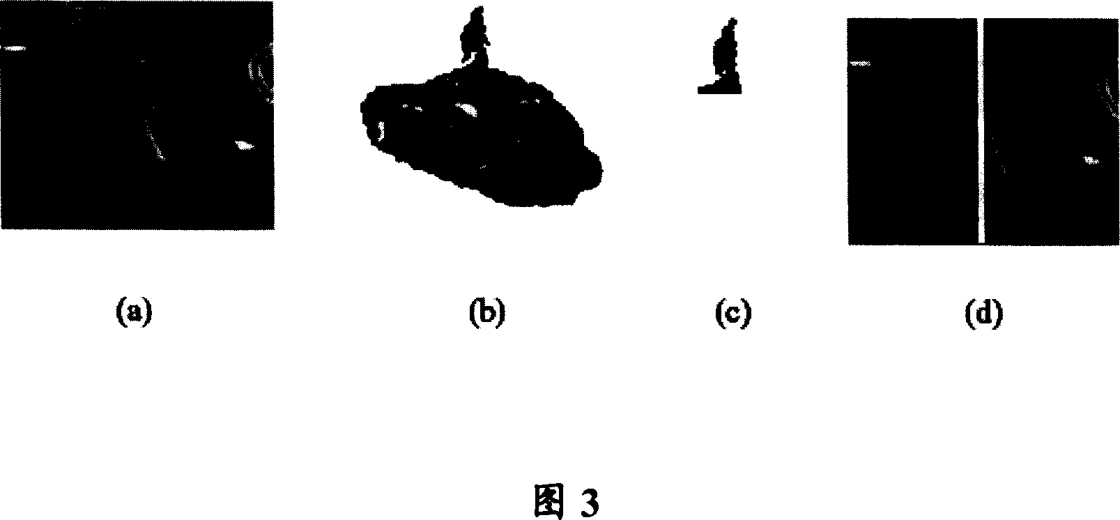 Pedestrian tracting method based on principal axis marriage under multiple vedio cameras