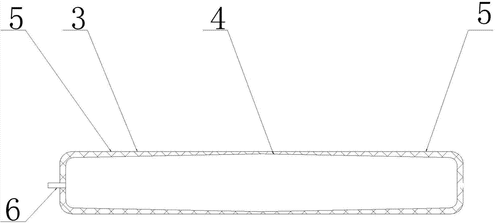 Process for bonding metal circular tube rubber lining