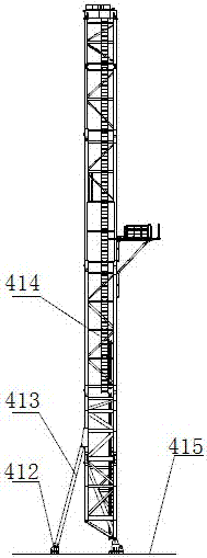 A fast-moving and fast-loading drilling rig