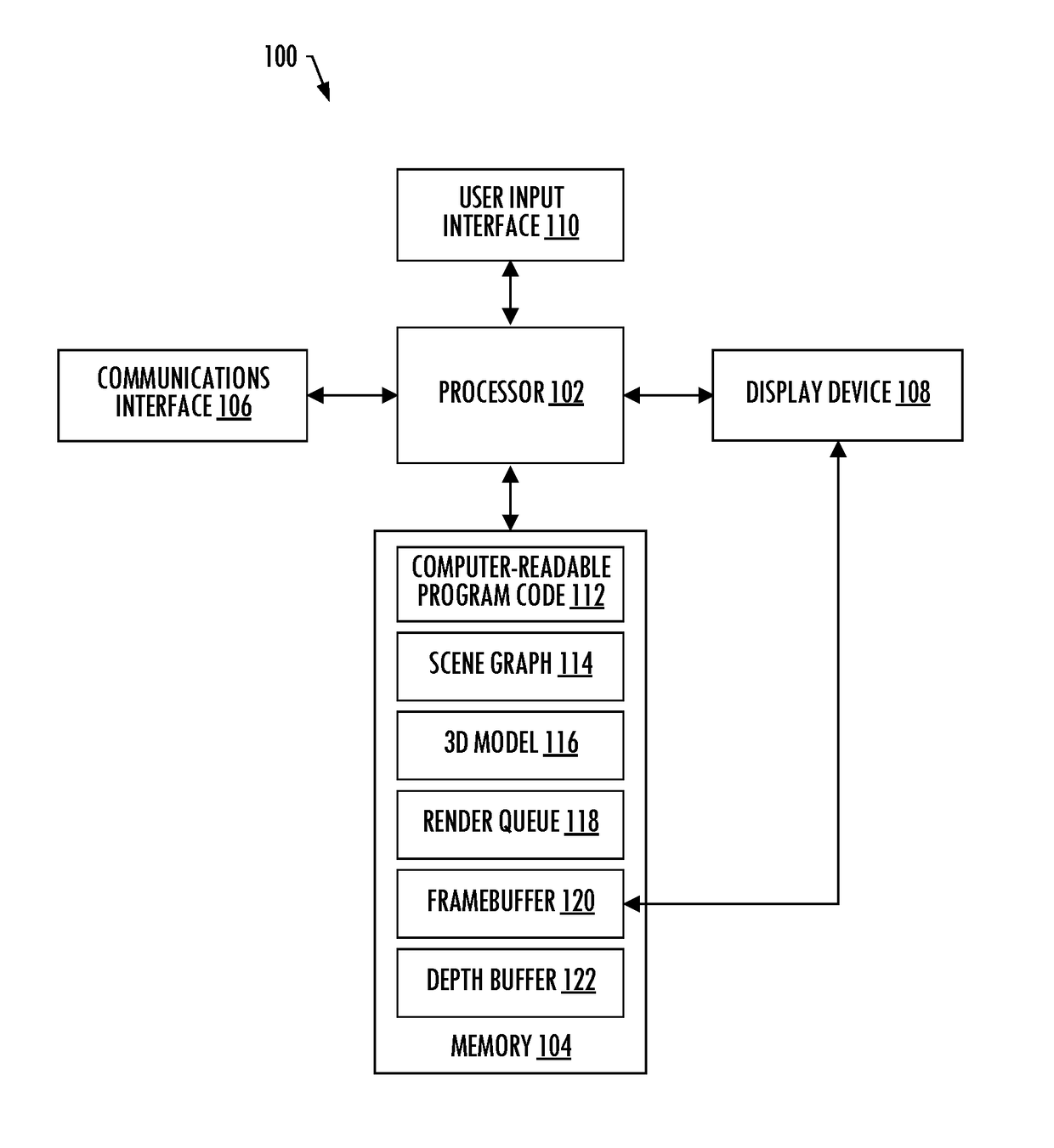 Multiple-pass rendering of a digital three-dimensional model of a structure