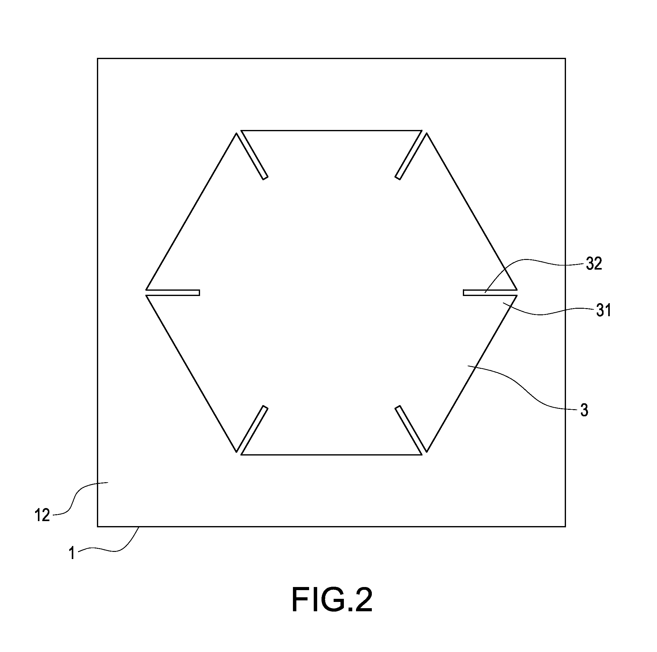 Planar array antenna structure