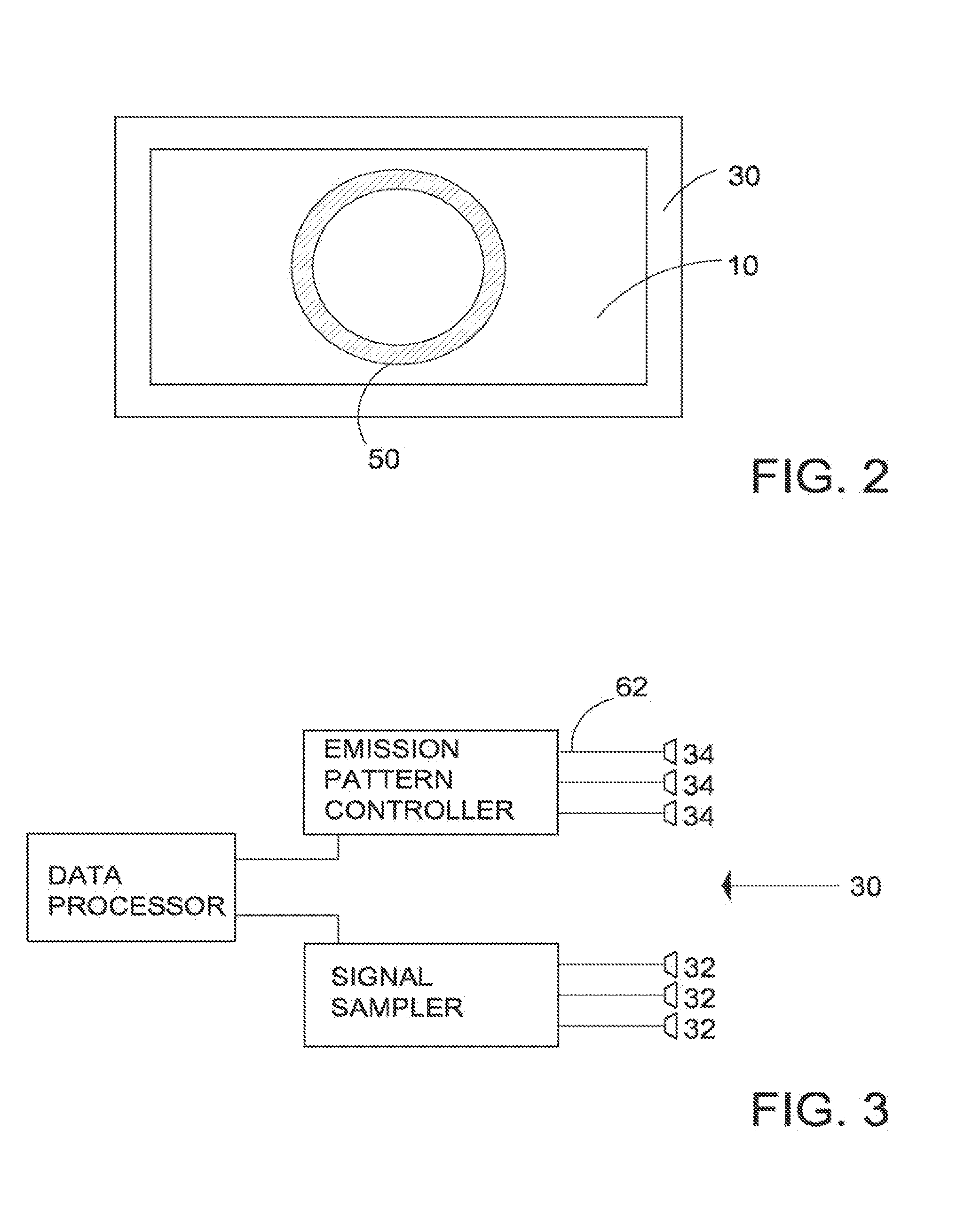 Method and apparatus for tomographic tough imaging and interactive system using same