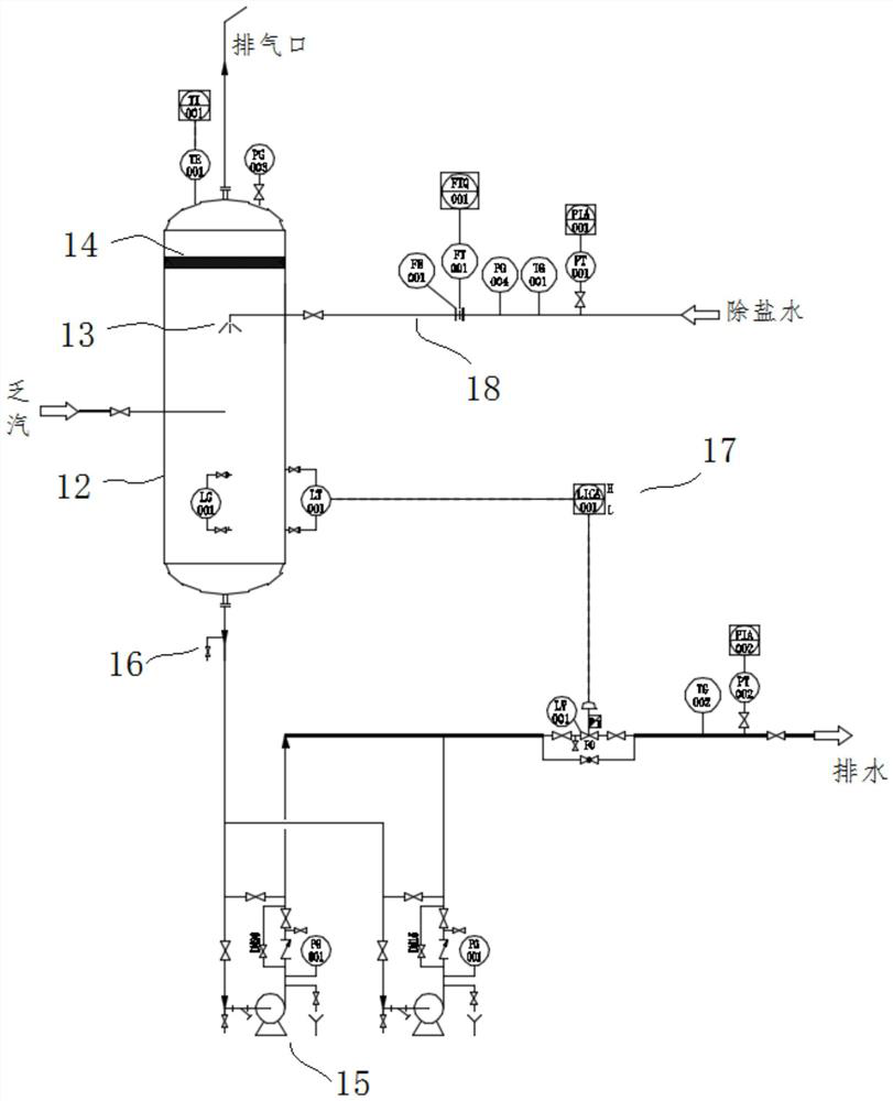 Deaerator dead steam recovery device