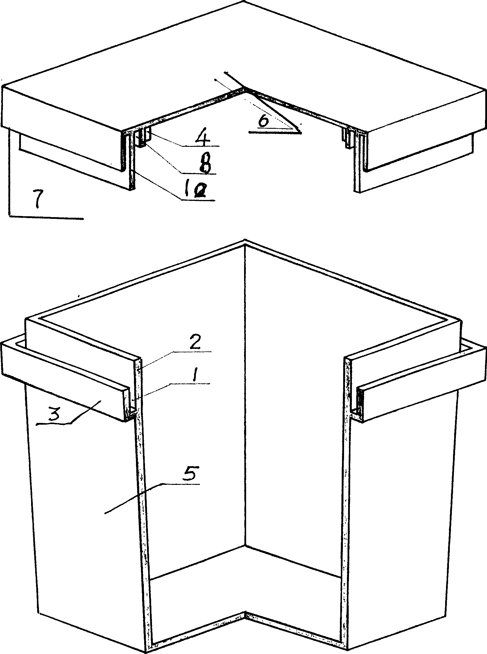 Method of efficient production of test tube potato and culture box thereof