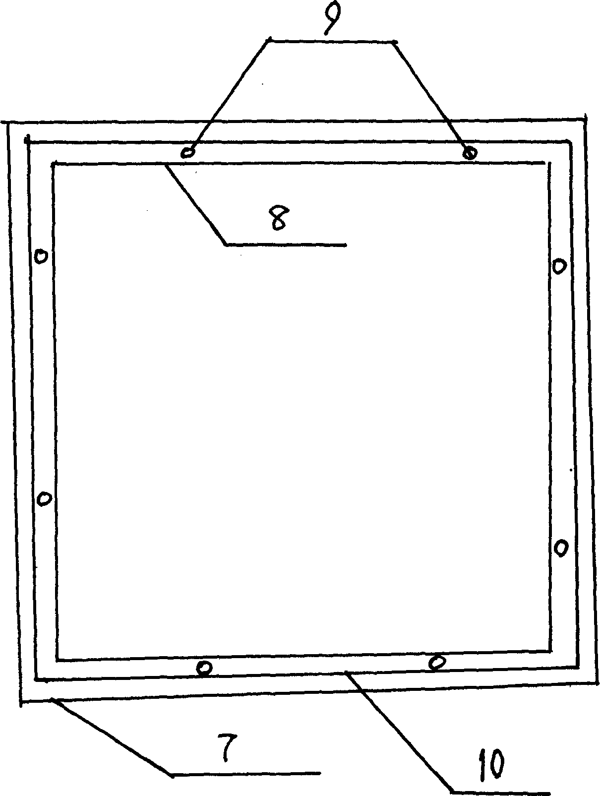 Method of efficient production of test tube potato and culture box thereof