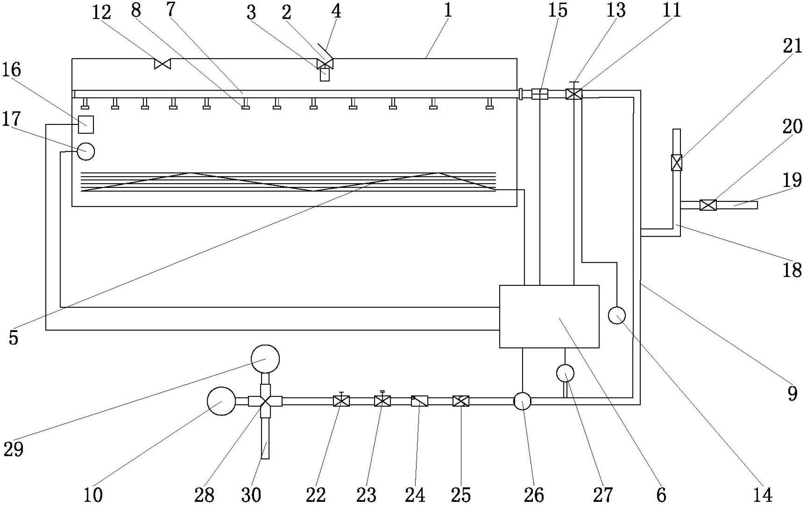 Nitrogen automatic fire fighting system for sealed cable tunnel