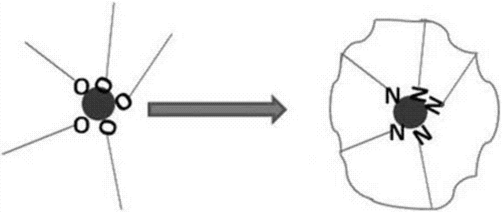 Preparation method of quantum point, application method and quantum point product