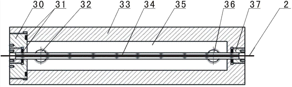 Kilowatt-level optical fiber cladding power stripper employing micro-channel water cooling