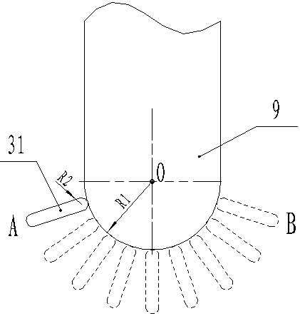 Groove grinding wheel profile automatic detection and regulation trimming device and method