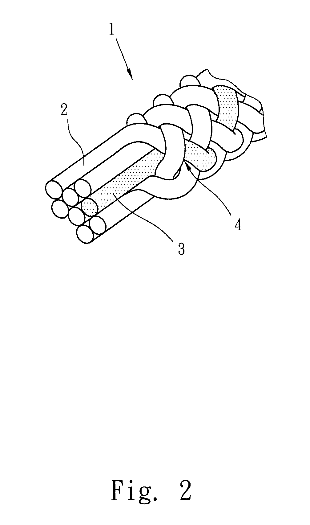 Composite fishing line