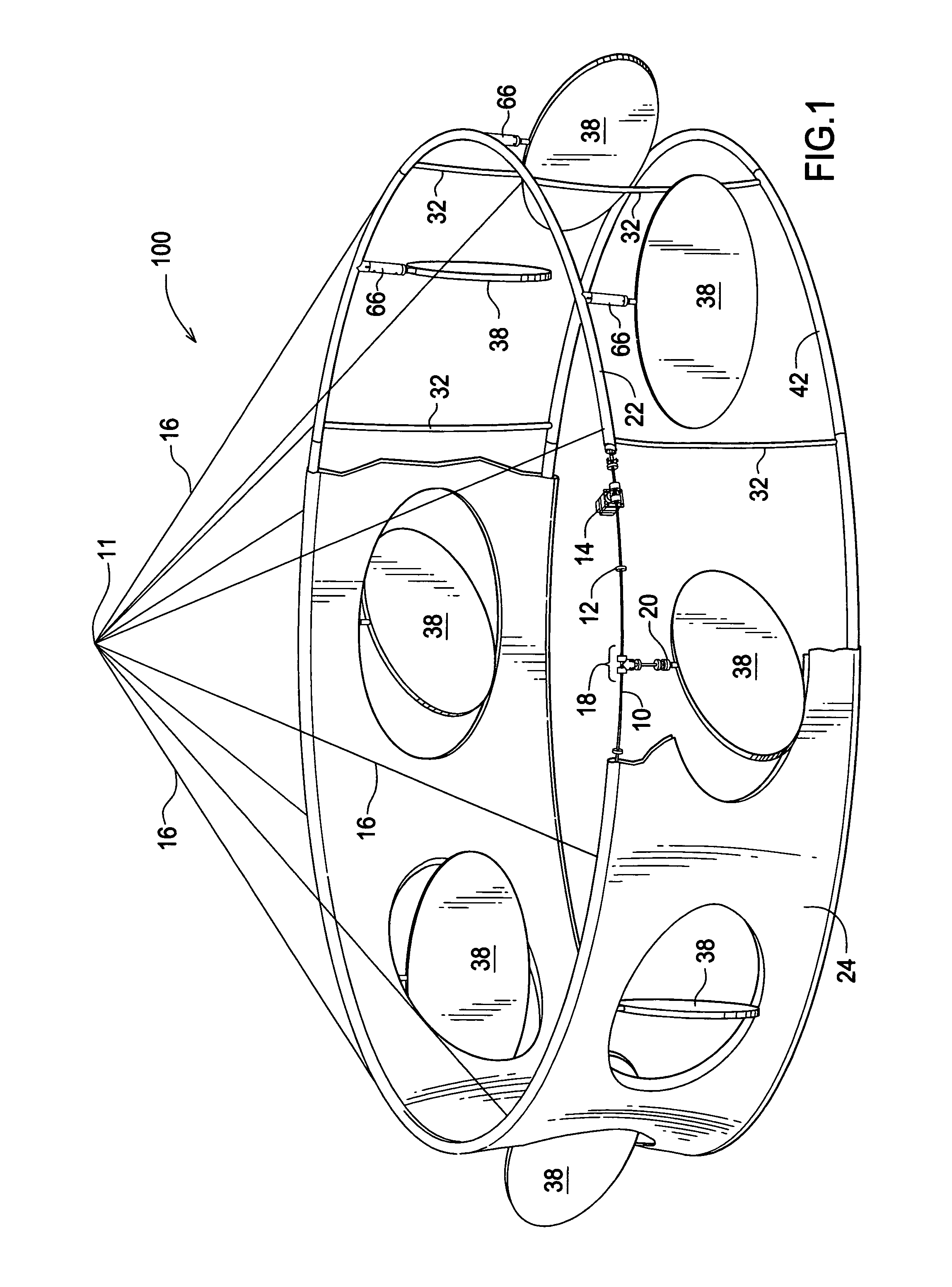 Display structure with moving attraction elements