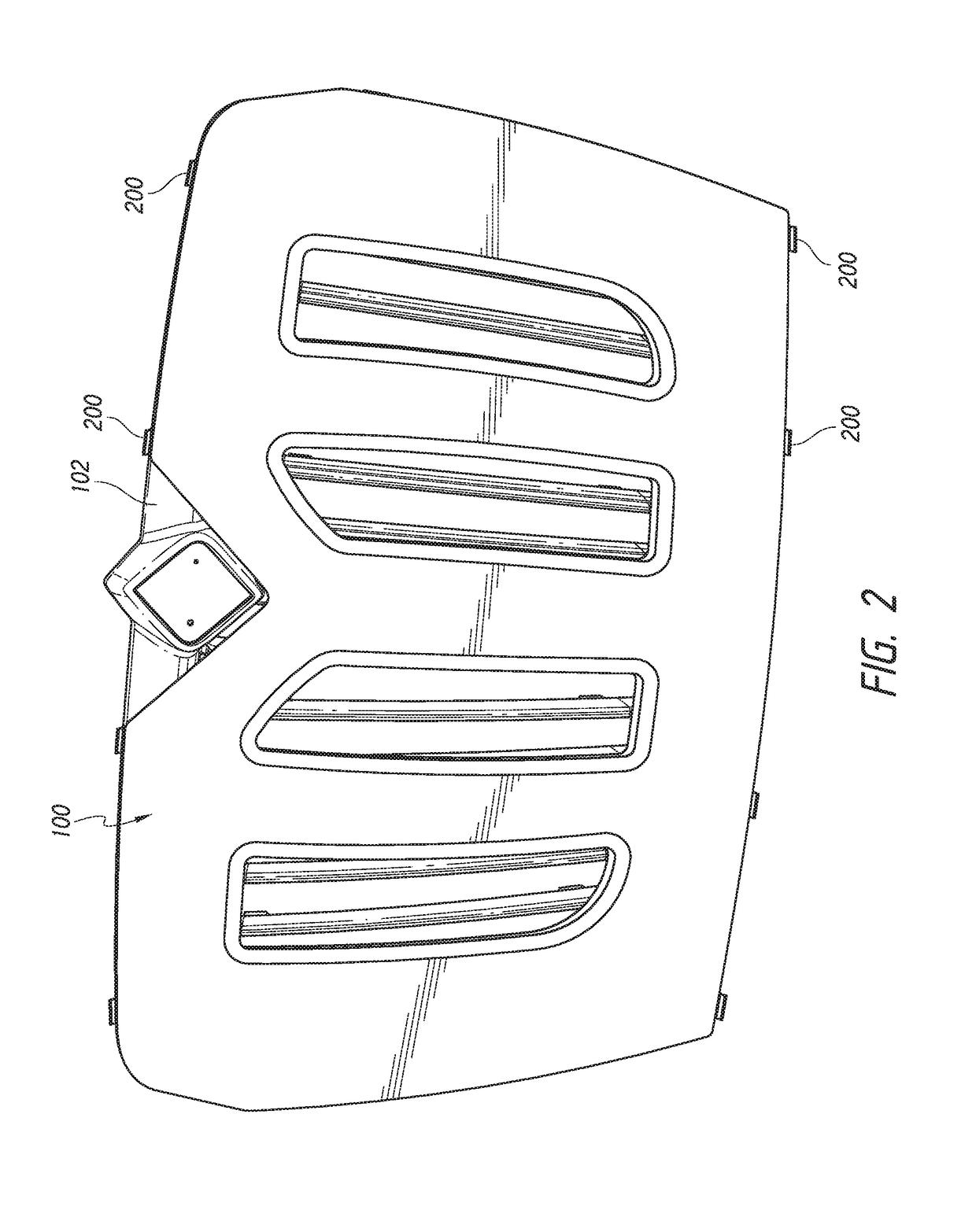 Removable grill cover and attachment clip