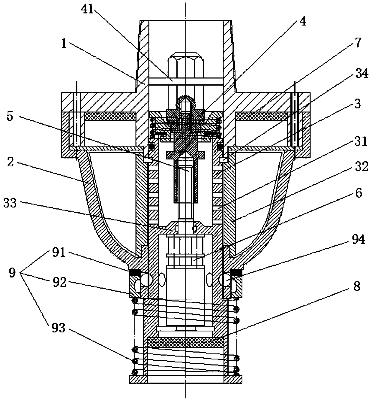 Intelligent fire-fighting sprinkler head