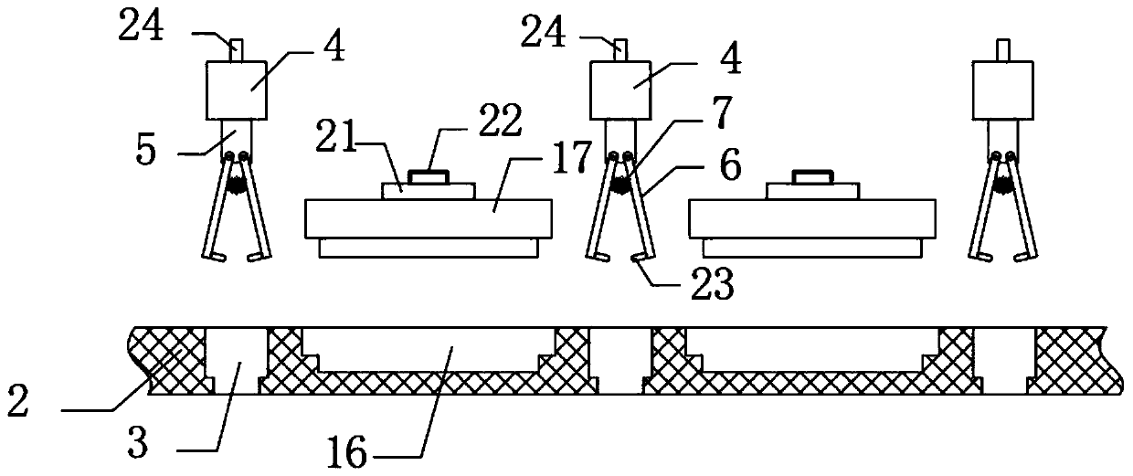 Space dyeing equipment based on single-color printing and dyeing and application method thereof