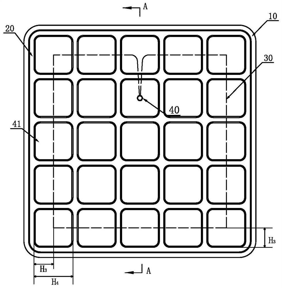 Method for pre-embedding sensing line in channel cover plate