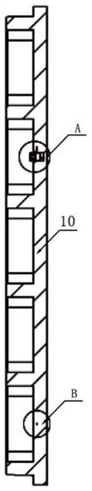 Method for pre-embedding sensing line in channel cover plate