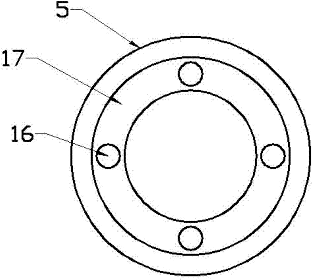 Rapid diluting and mixing device for agricultural agent