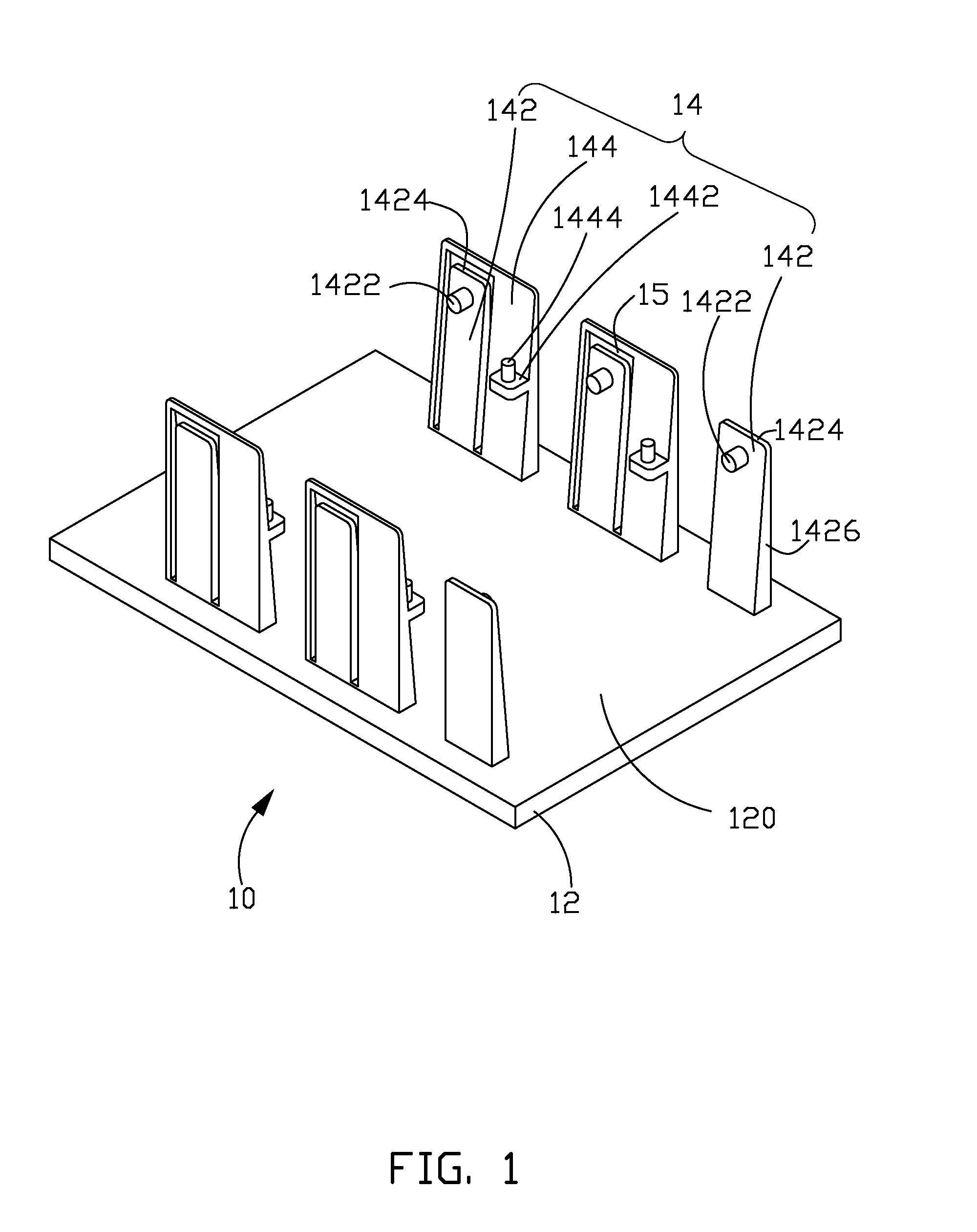 Hard disk bracket and electronic device employing the same