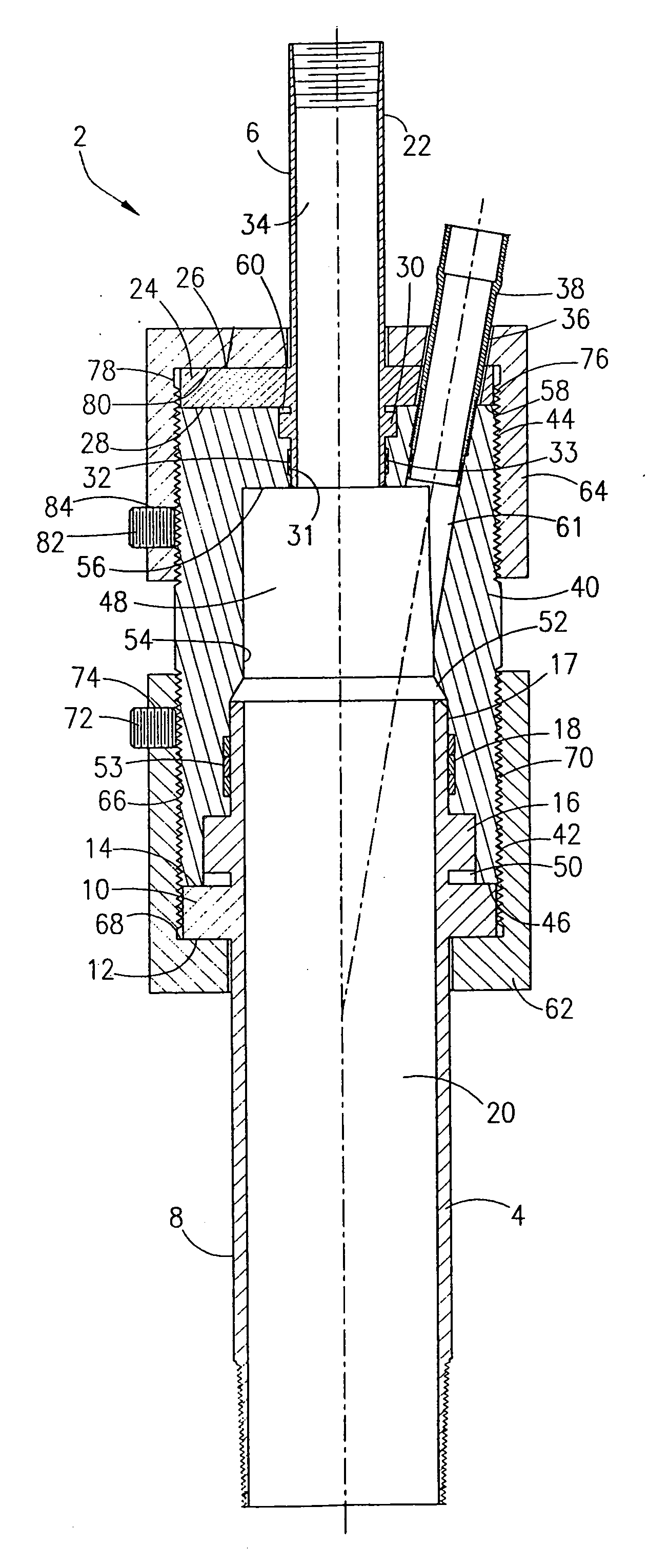 Side entry apparatus and method