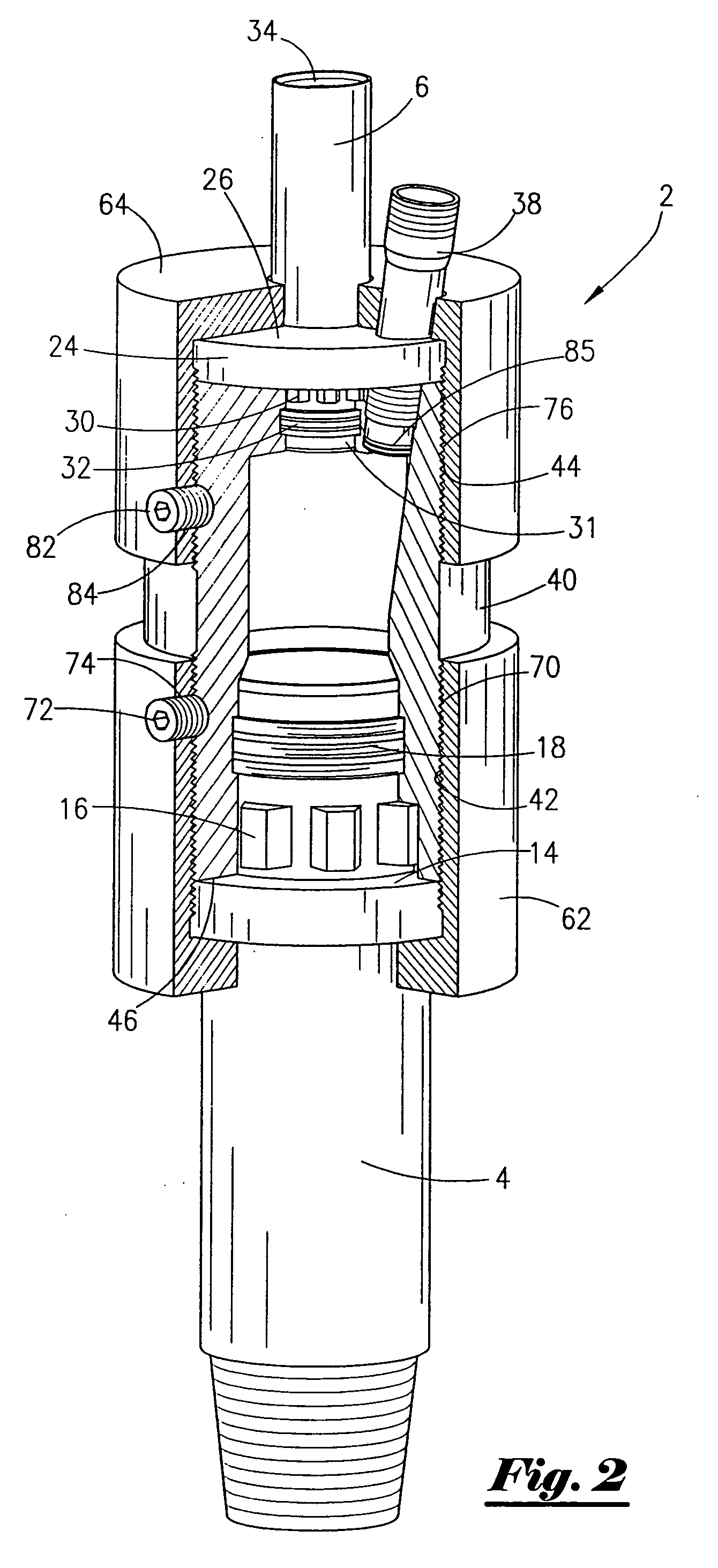 Side entry apparatus and method