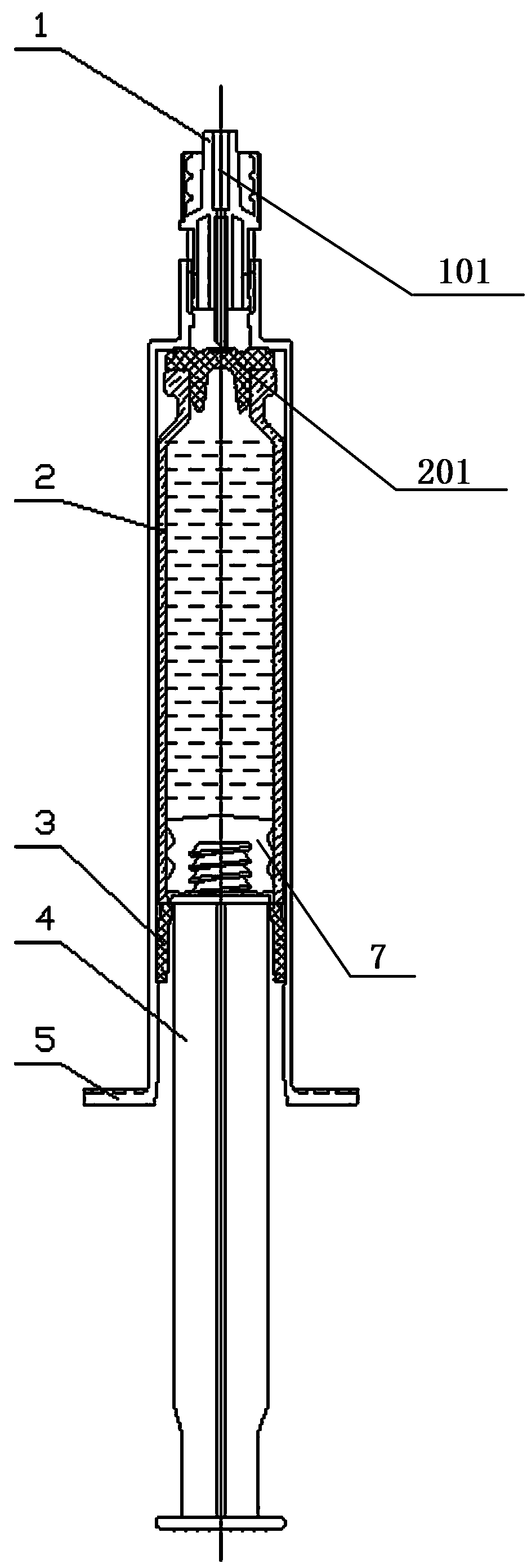 Prefilling injector